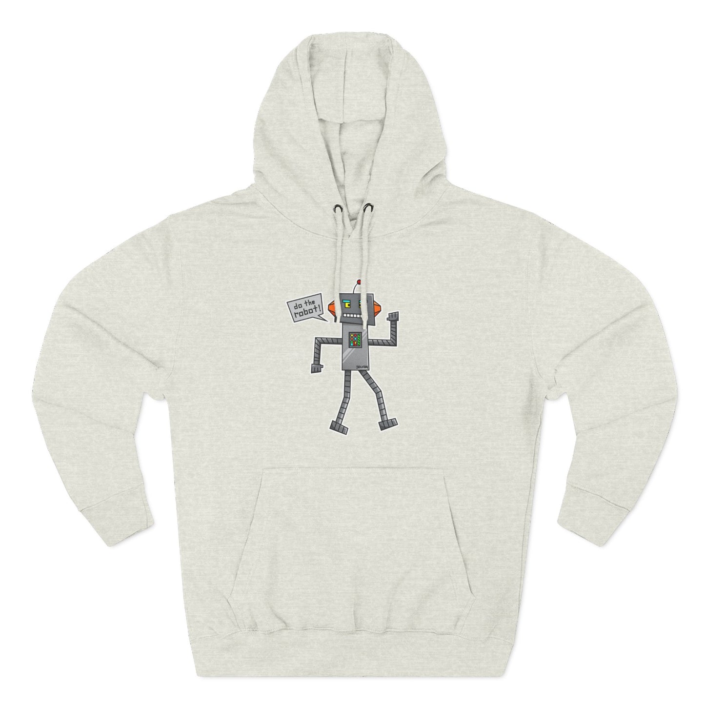 Three-Panel Fleece Hoodie (Do the Robot)
