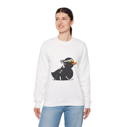 Unisex Heavy Blend™ Crewneck Sweatshirt (Ninja Duck)