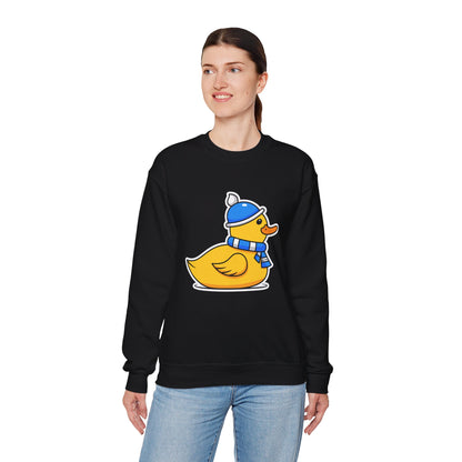 Unisex Heavy Blend™ Crewneck Sweatshirt (Chilly Duck)