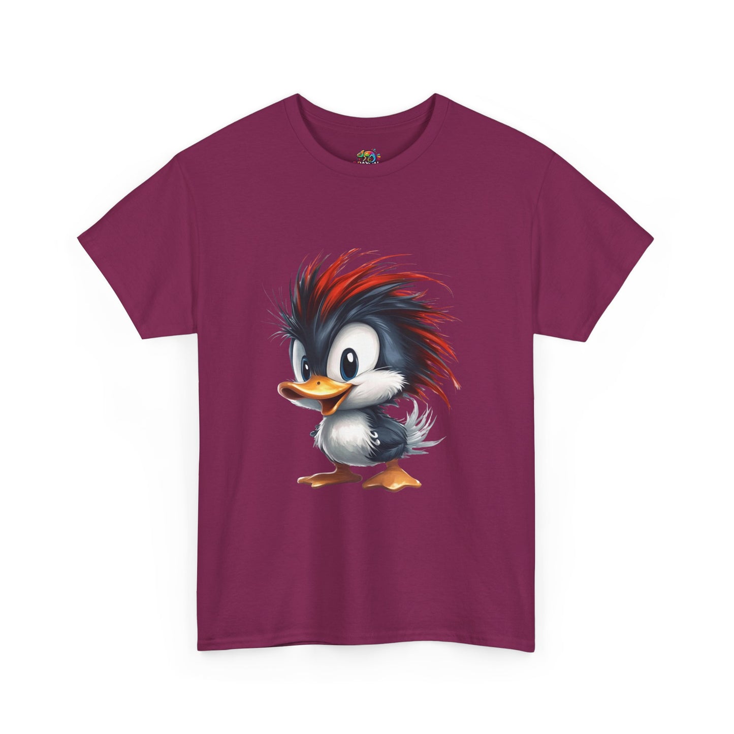 Unisex Heavy Cotton Tee (Red Hair Duck)