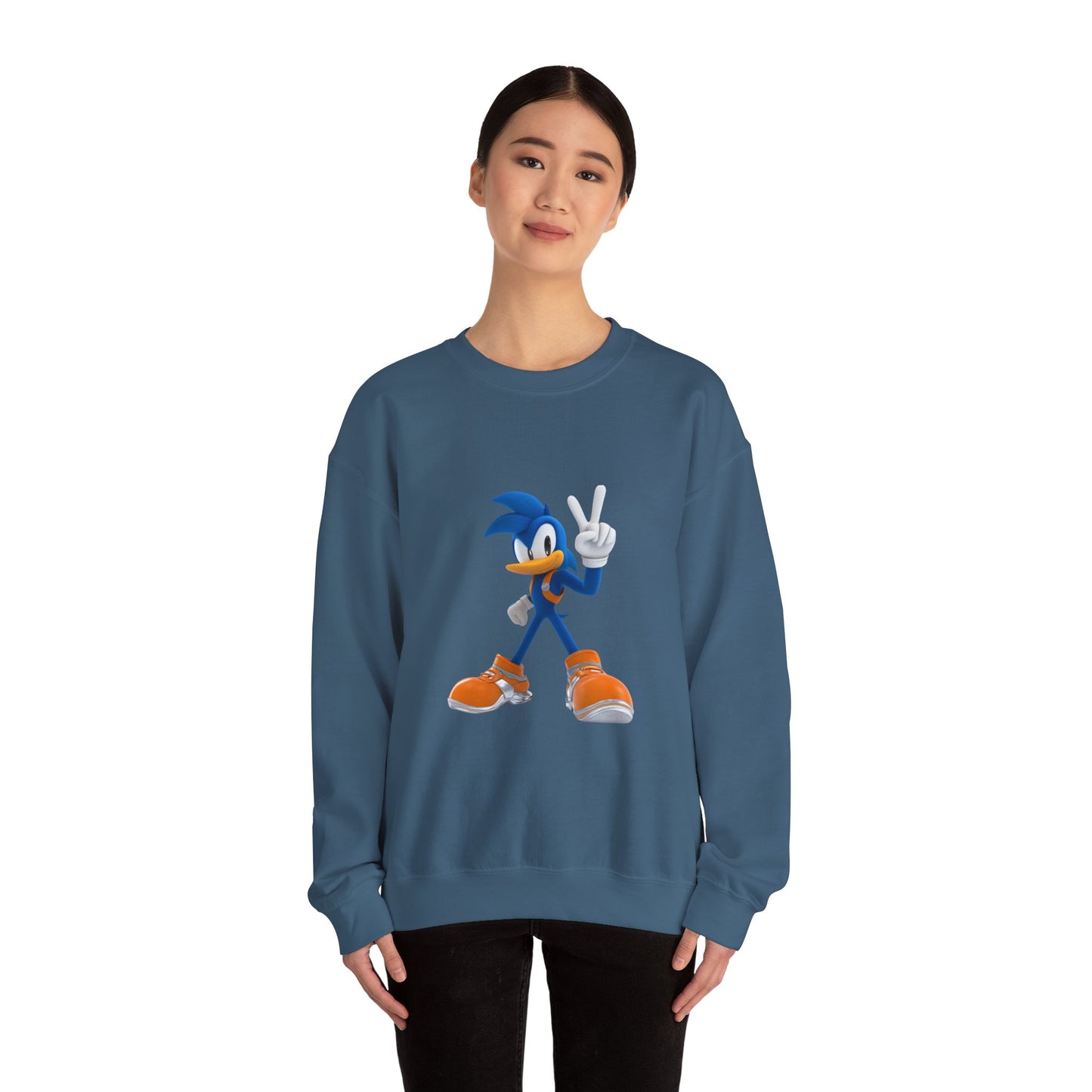 Unisex Heavy Blend™ Crewneck Sweatshirt (Duck Peace)