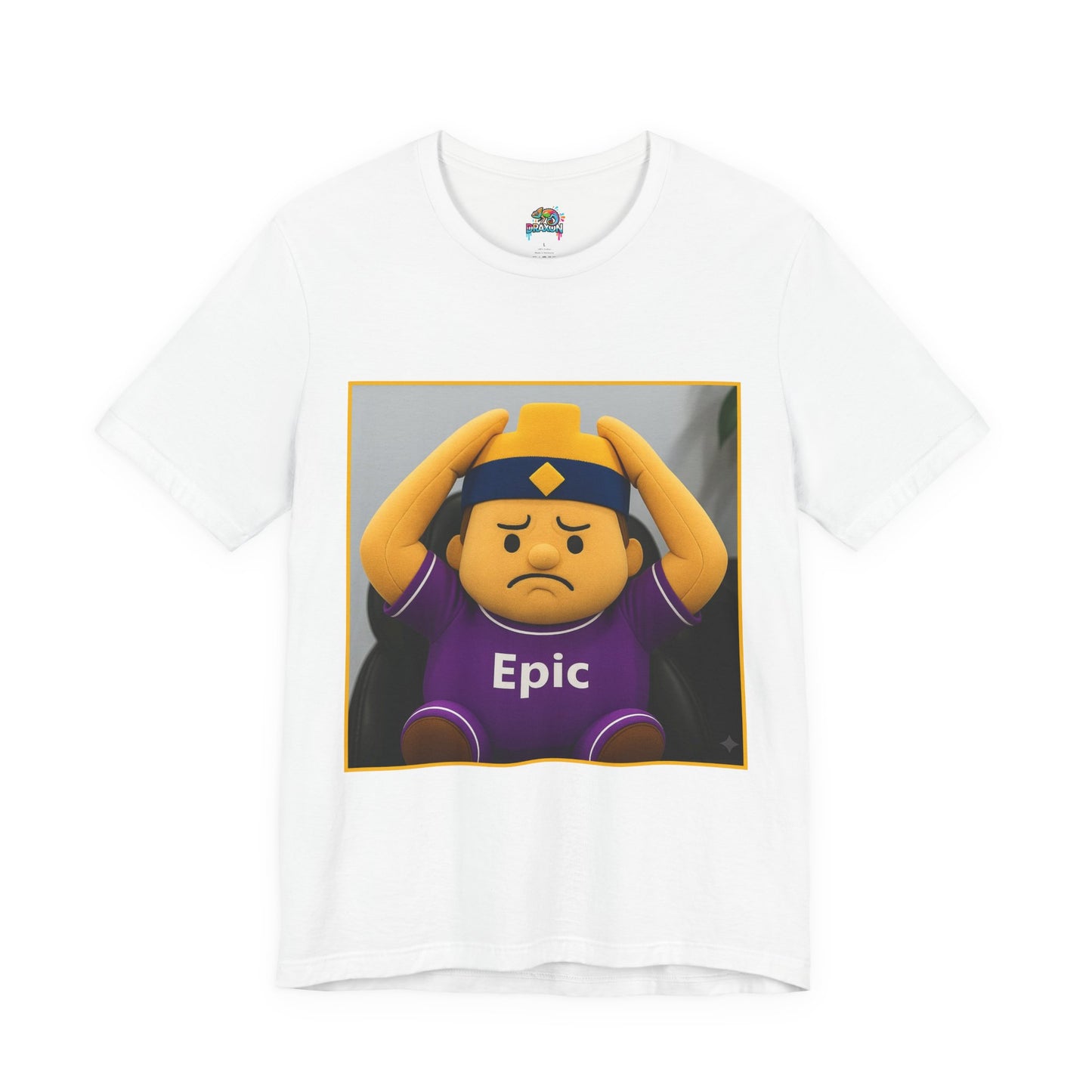 Epic Tee - Casual Unisex Jersey Short Sleeve Shirt with Playful Design (CLASH)