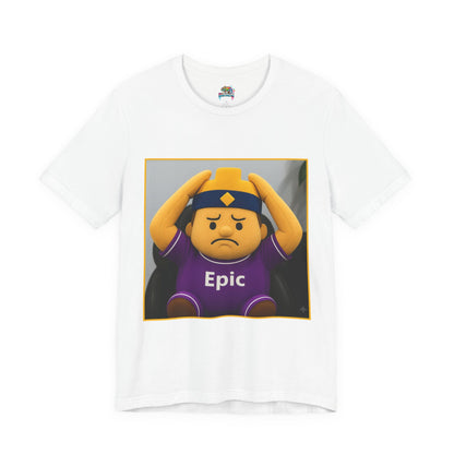 Epic Tee - Casual Unisex Jersey Short Sleeve Shirt with Playful Design (CLASH)