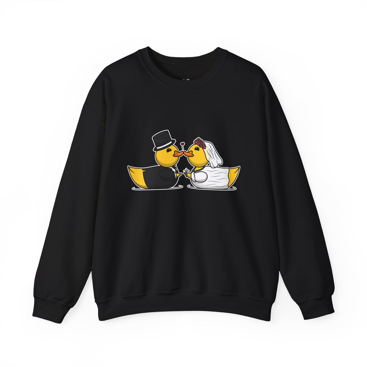 Unisex Heavy Blend™ Crewneck Sweatshirt (Wedding Ducks)