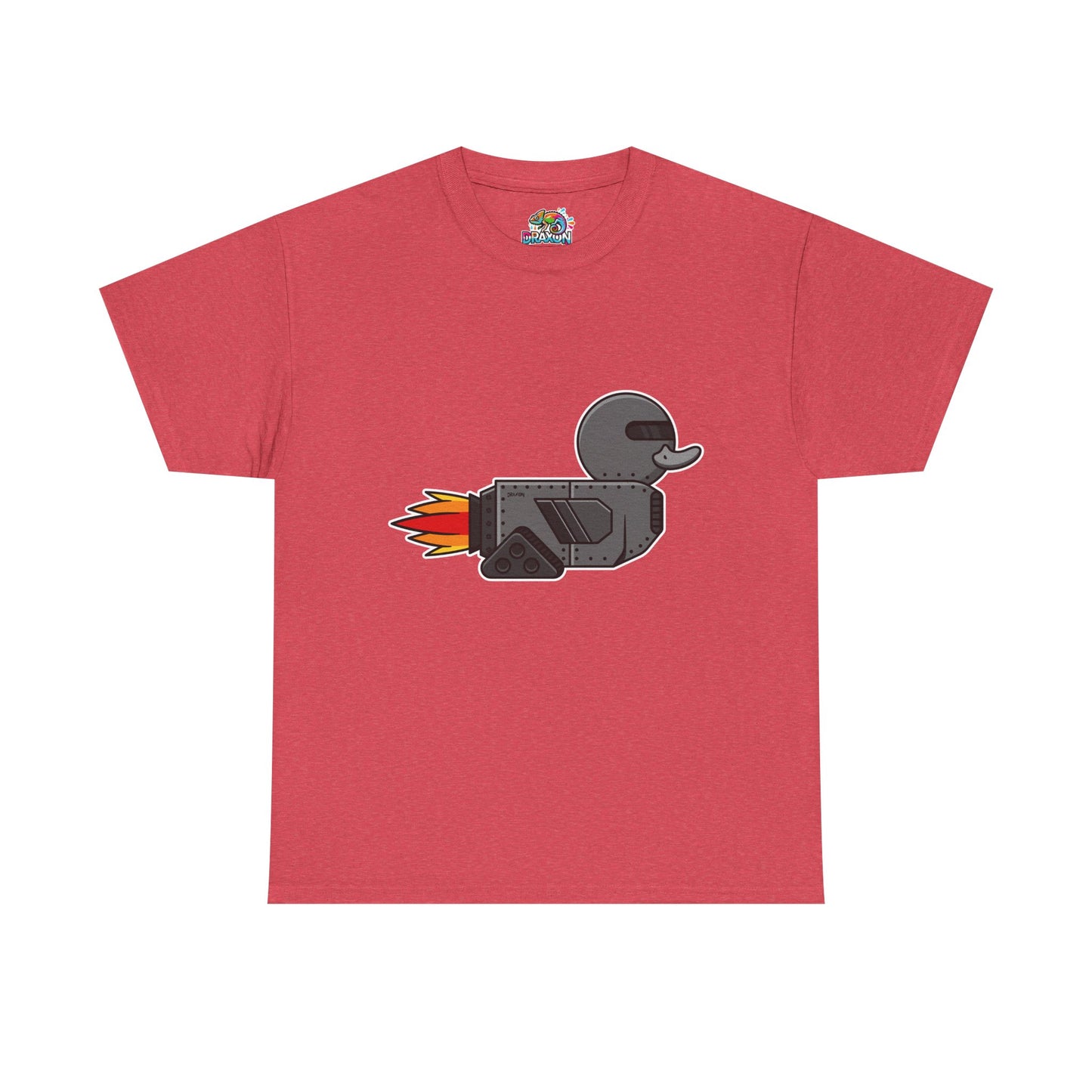 Unisex Heavy Cotton Tee (Robot Duck)