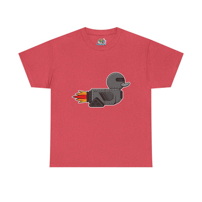Unisex Heavy Cotton Tee (Robot Duck)