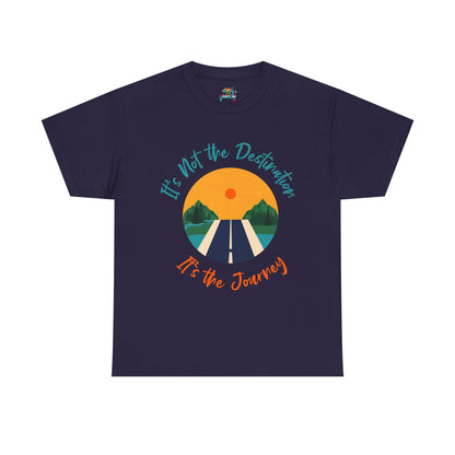 Unisex Heavy Cotton Tee (It's not Destination, It's Journey)