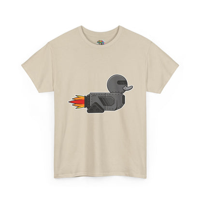 Unisex Heavy Cotton Tee (Robot Duck)