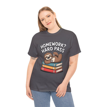 Unisex Heavy Cotton Tee (Homework? Hard Pass)