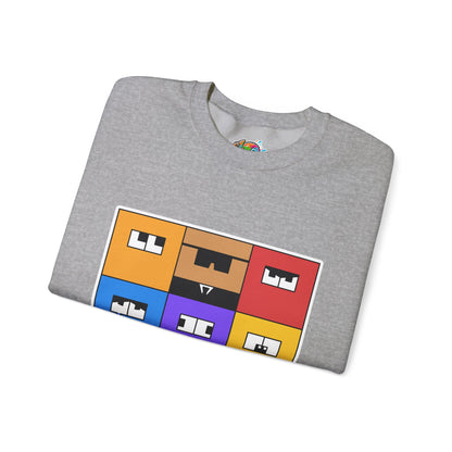 Unisex Heavy Blend™ Crewneck Sweatshirt (Emotion Blocks)