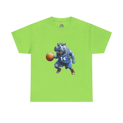 Unisex Heavy Cotton Tee (Hippo Baller)