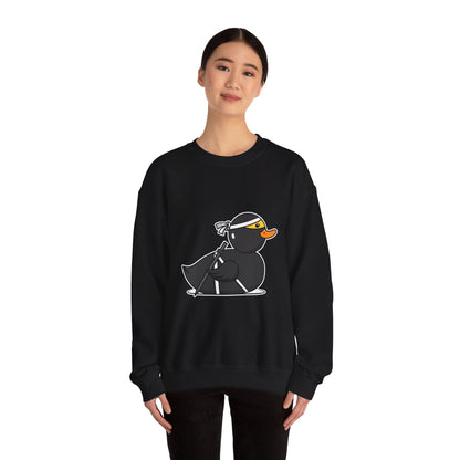 Unisex Heavy Blend™ Crewneck Sweatshirt (Ninja Duck)