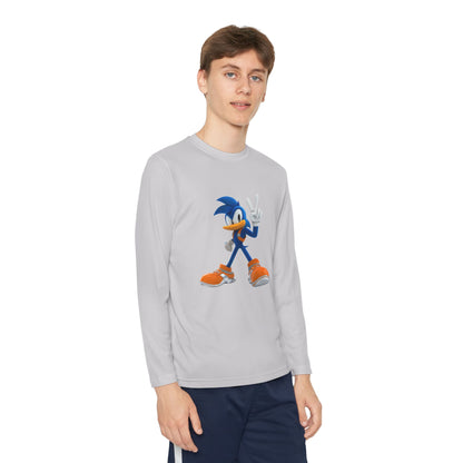 Youth Long Sleeve Competitor Tee (Duck Peace)