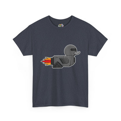 Unisex Heavy Cotton Tee (Robot Duck)