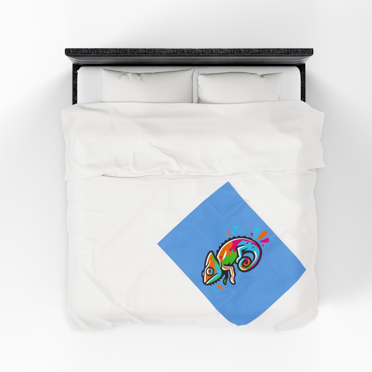 Velveteen Plush Blanket (DC Logo)