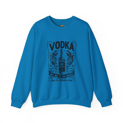 Unisex Heavy Blend™ Crewneck Sweatshirt (Vodka - Worth a Shot)