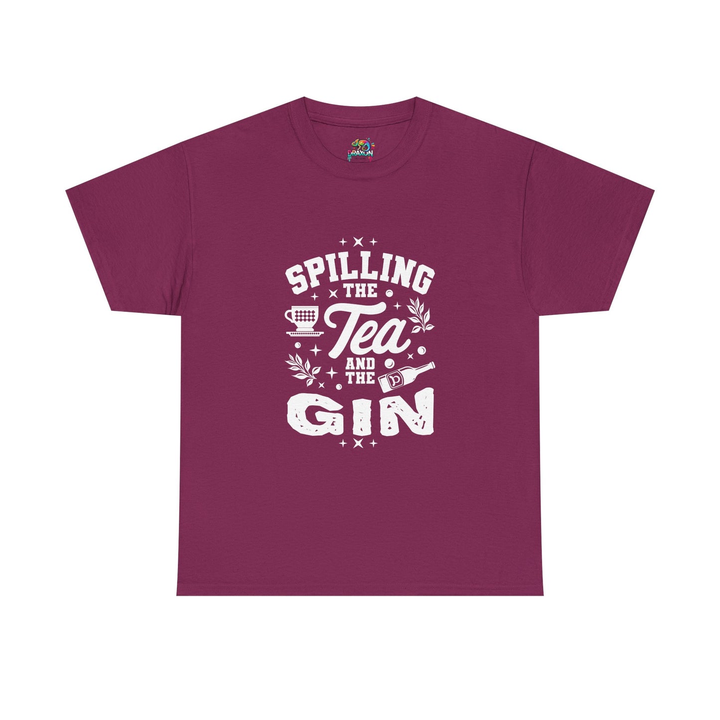 Unisex Heavy Cotton Tee (Spill Tea & Gin)