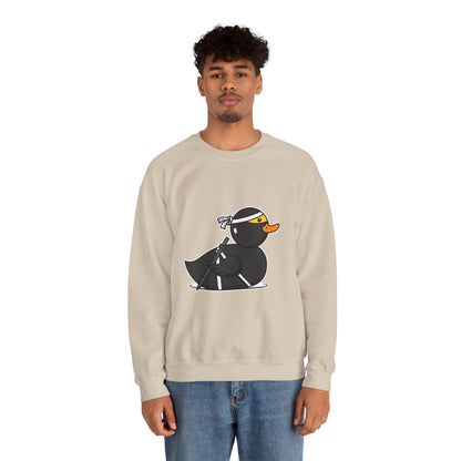 Unisex Heavy Blend™ Crewneck Sweatshirt (Ninja Duck)