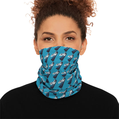 Winter Neck Gaiter With Drawstring (Mountain Snowboarding)