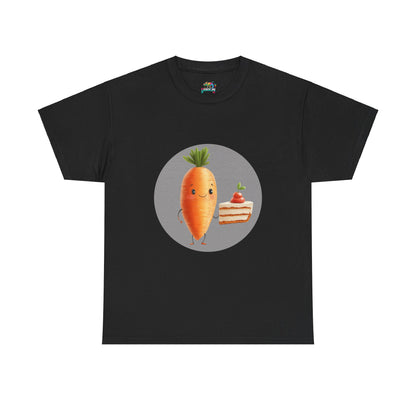 Unisex Heavy Cotton Tee (Carrot Cake)