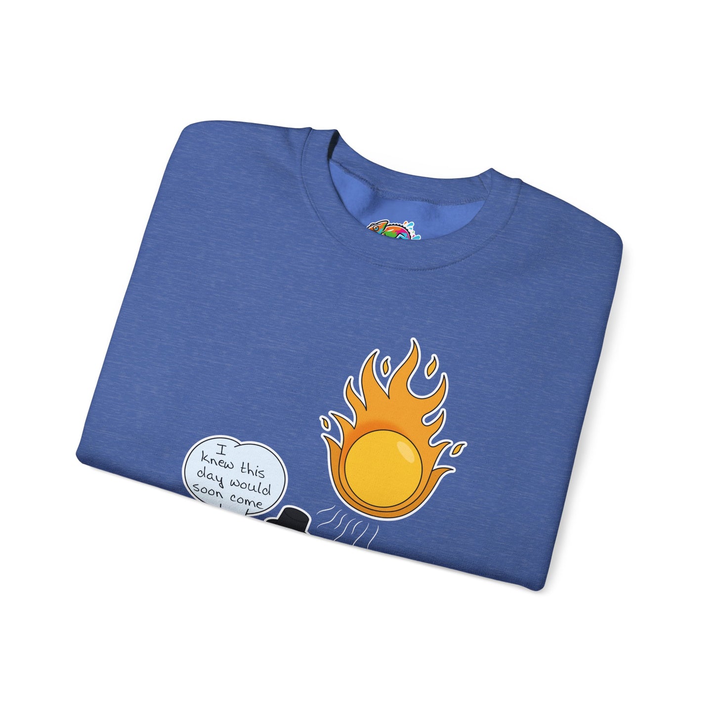 Unisex Heavy Blend™ Crewneck Sweatshirt (Melting Snowman)