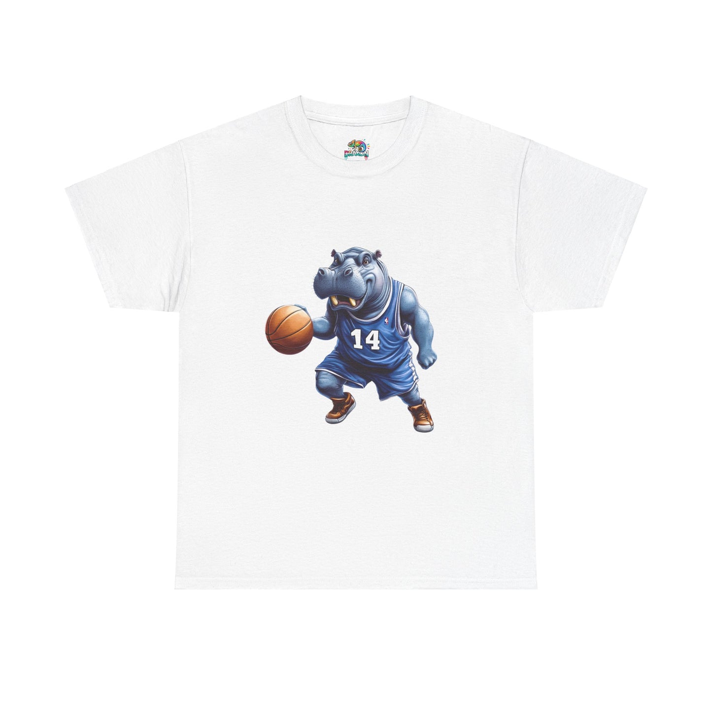 Unisex Heavy Cotton Tee (Hippo Baller)