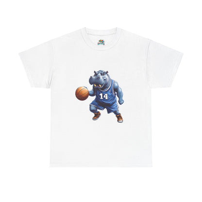 Unisex Heavy Cotton Tee (Hippo Baller)