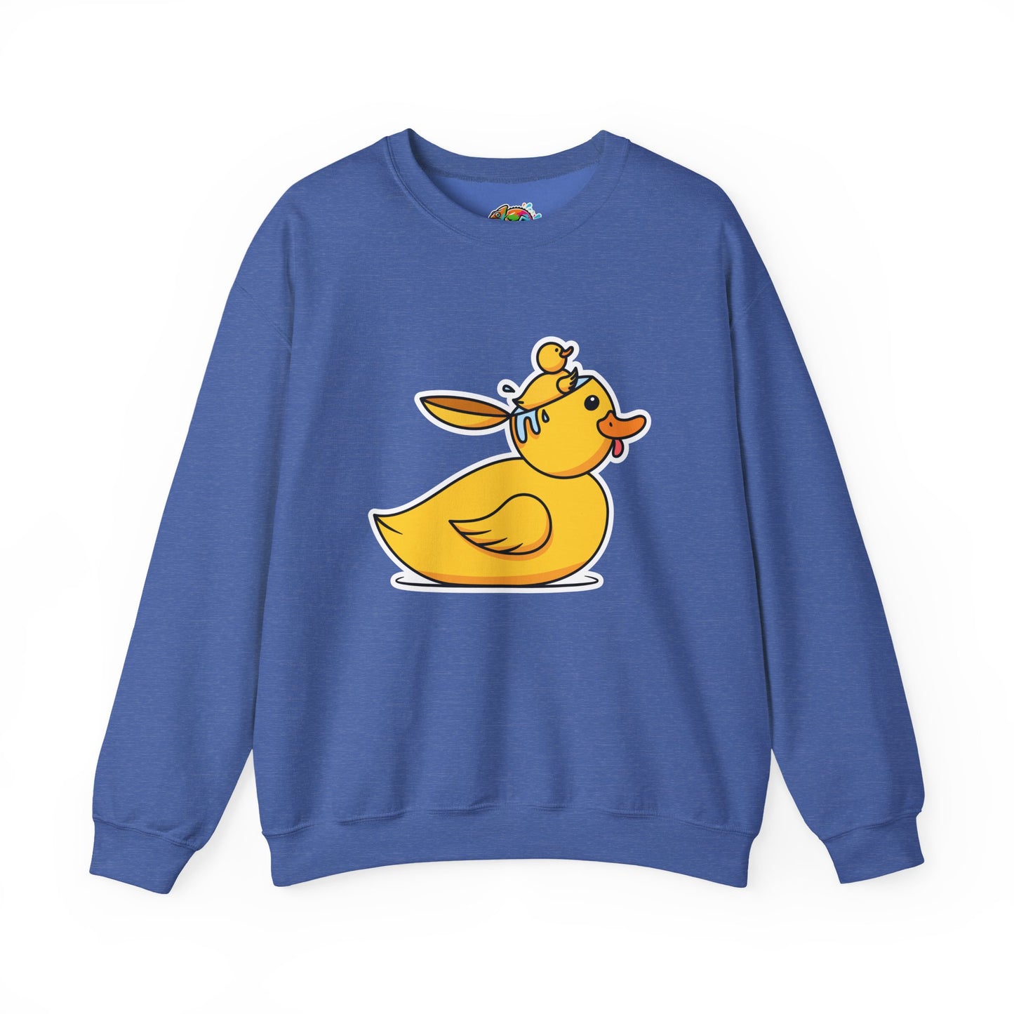 Unisex Heavy Blend™ Crewneck Sweatshirt (Duck Bird Brain)