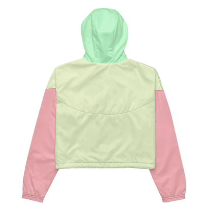 Color Your Own Women's Cropped Windbreaker