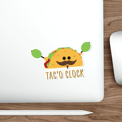 Die-Cut Stickers | Vibrant Art for Personalization (Tac'O Clock)