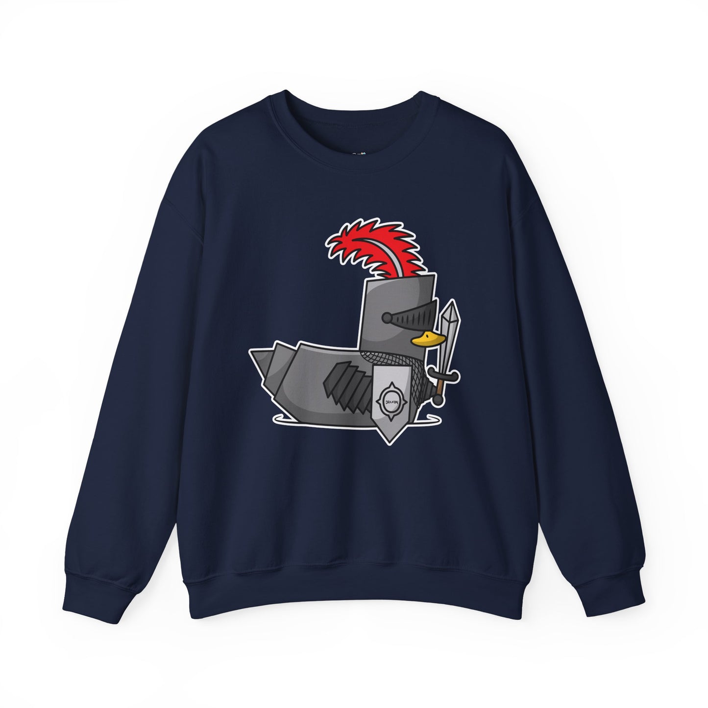 Unisex Heavy Blend™ Crewneck Sweatshirt (Knight Duck)