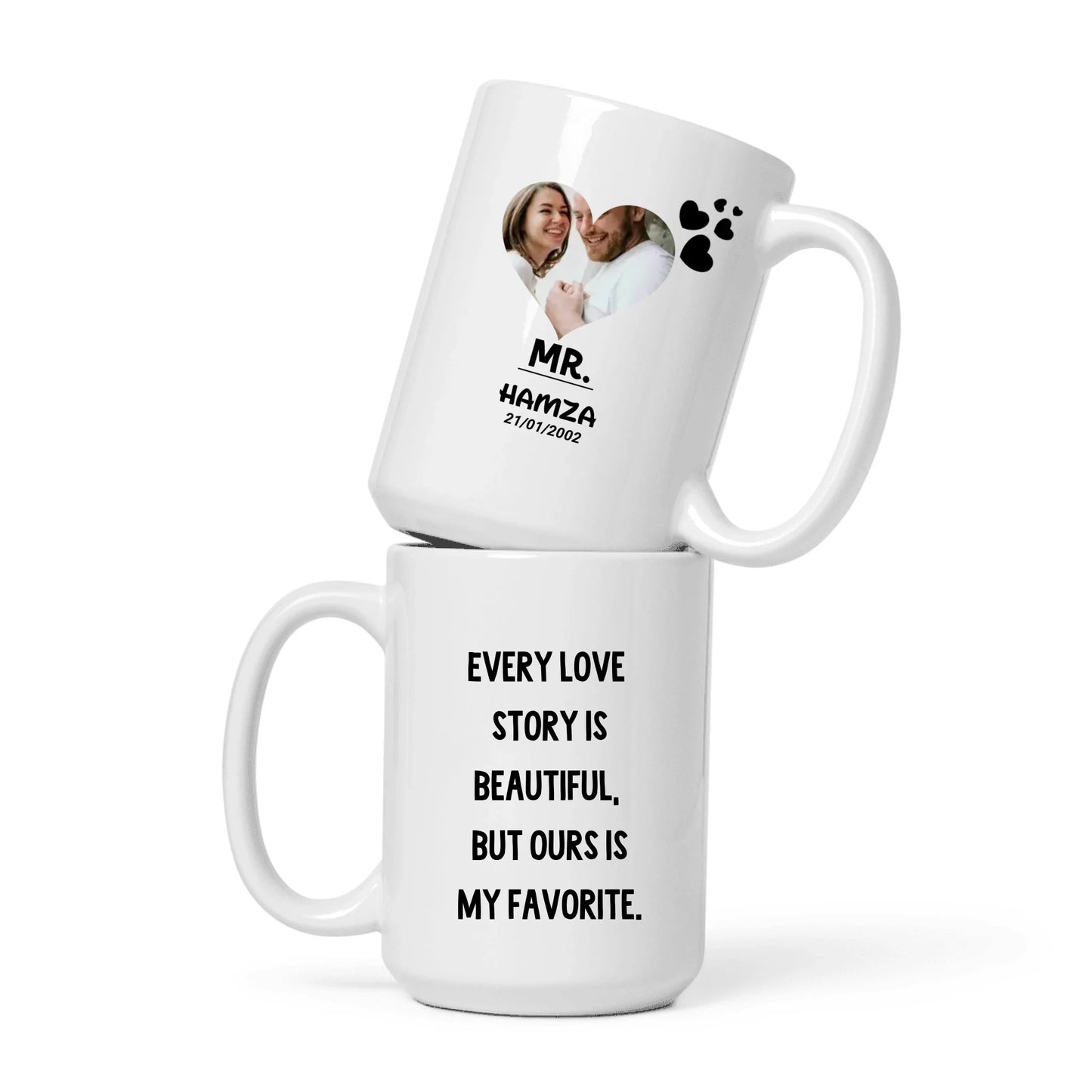 Personalized Couple's Picture Mug