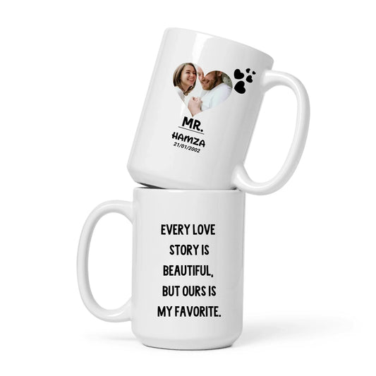 Personalized Couple's Picture Mug
