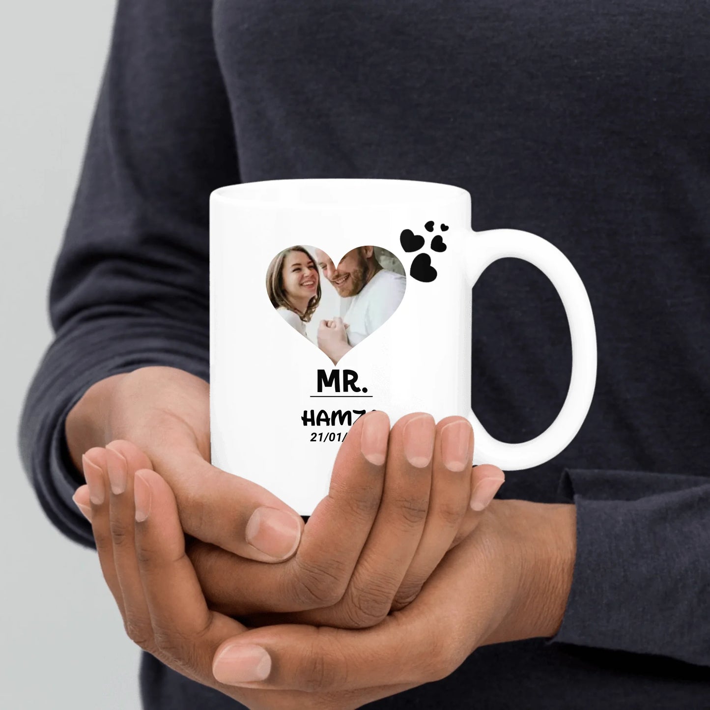 Personalized Couple's Picture Mug