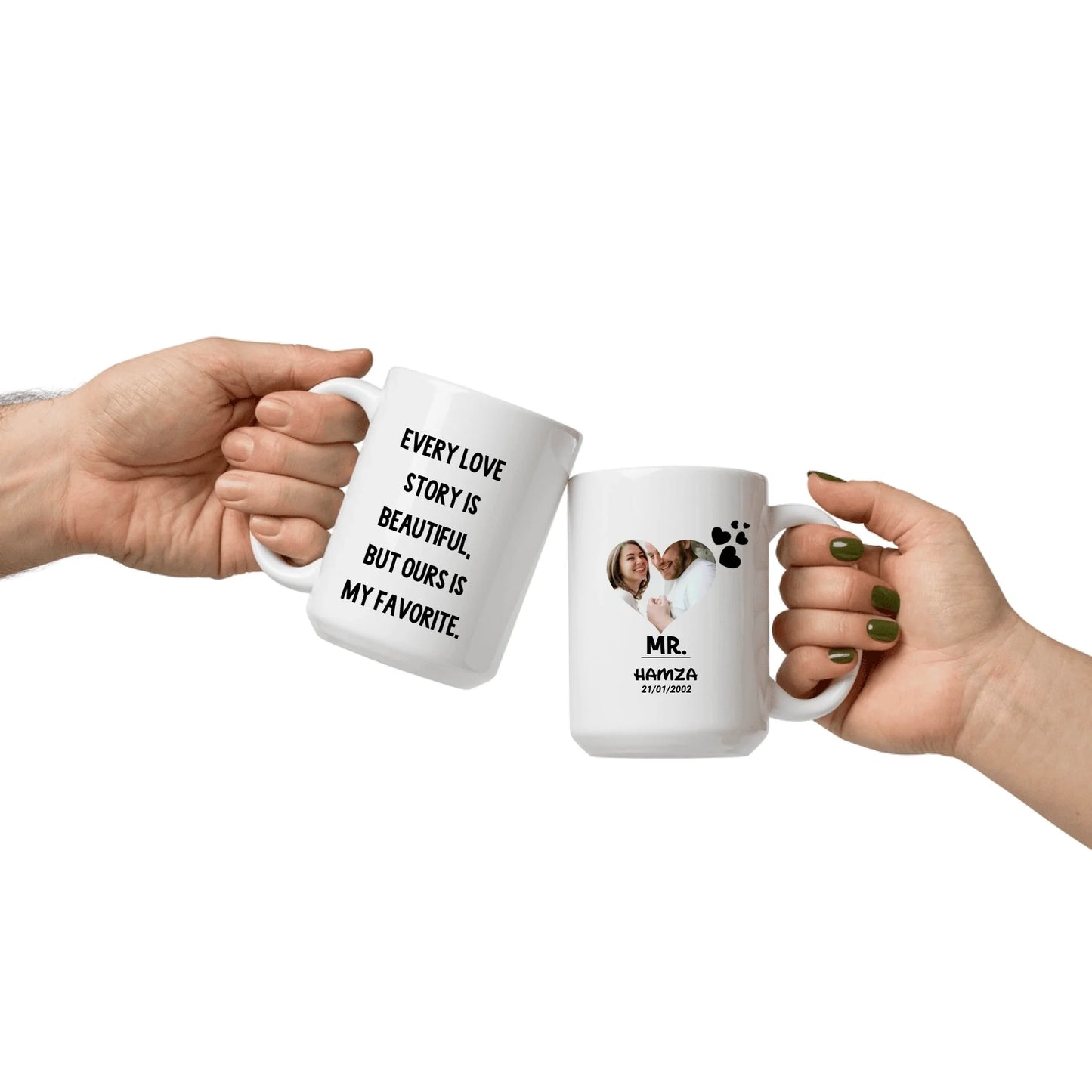 Personalized Couple's Picture Mug