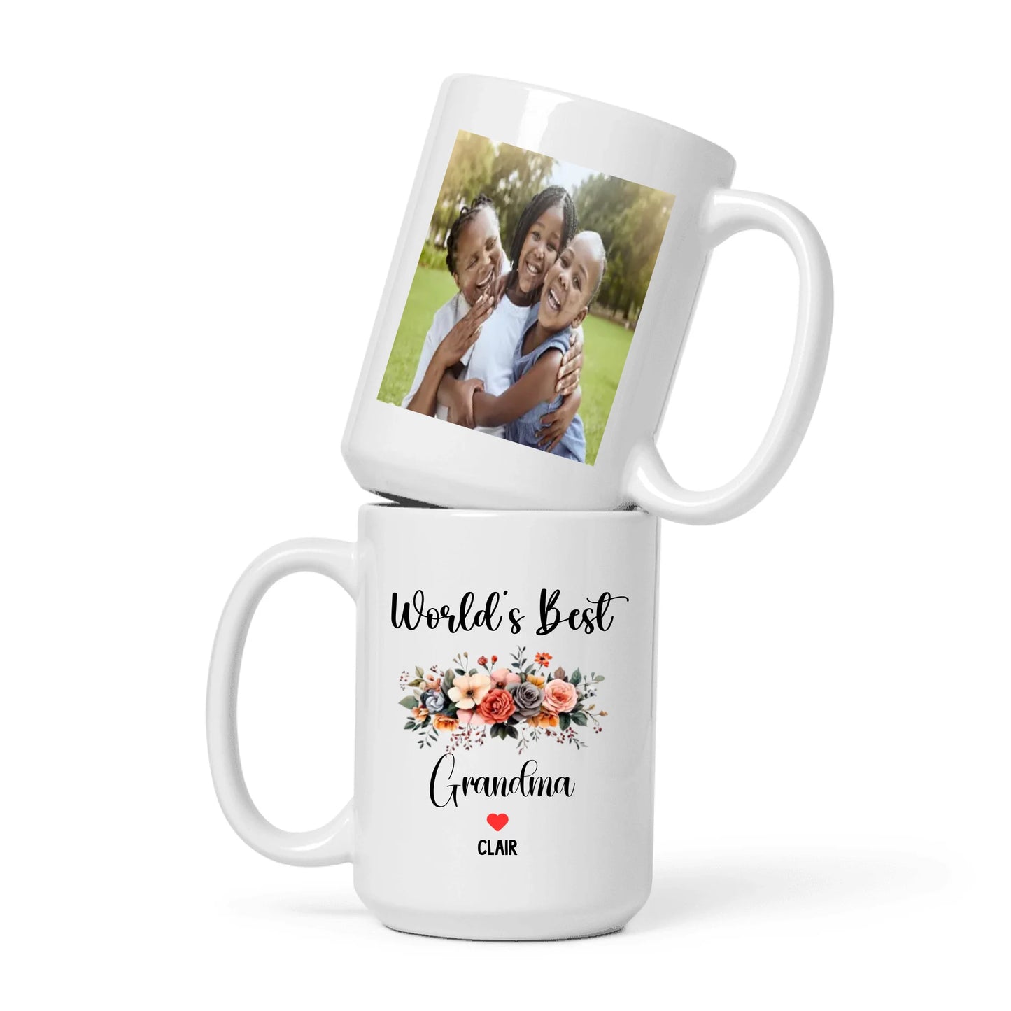 Grandparent Custom Photo Mug