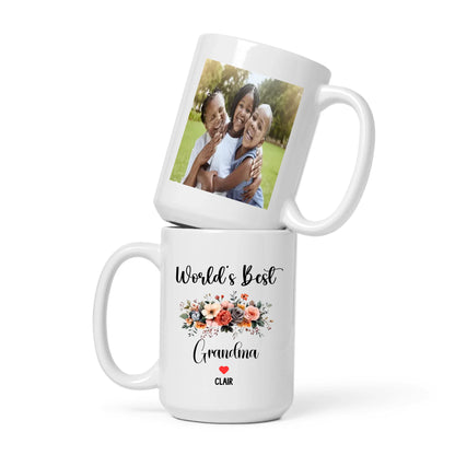 Grandparent Custom Photo Mug