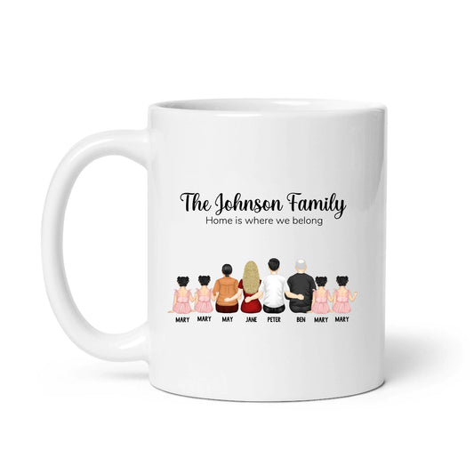 Grandparent Family Tree Mug
