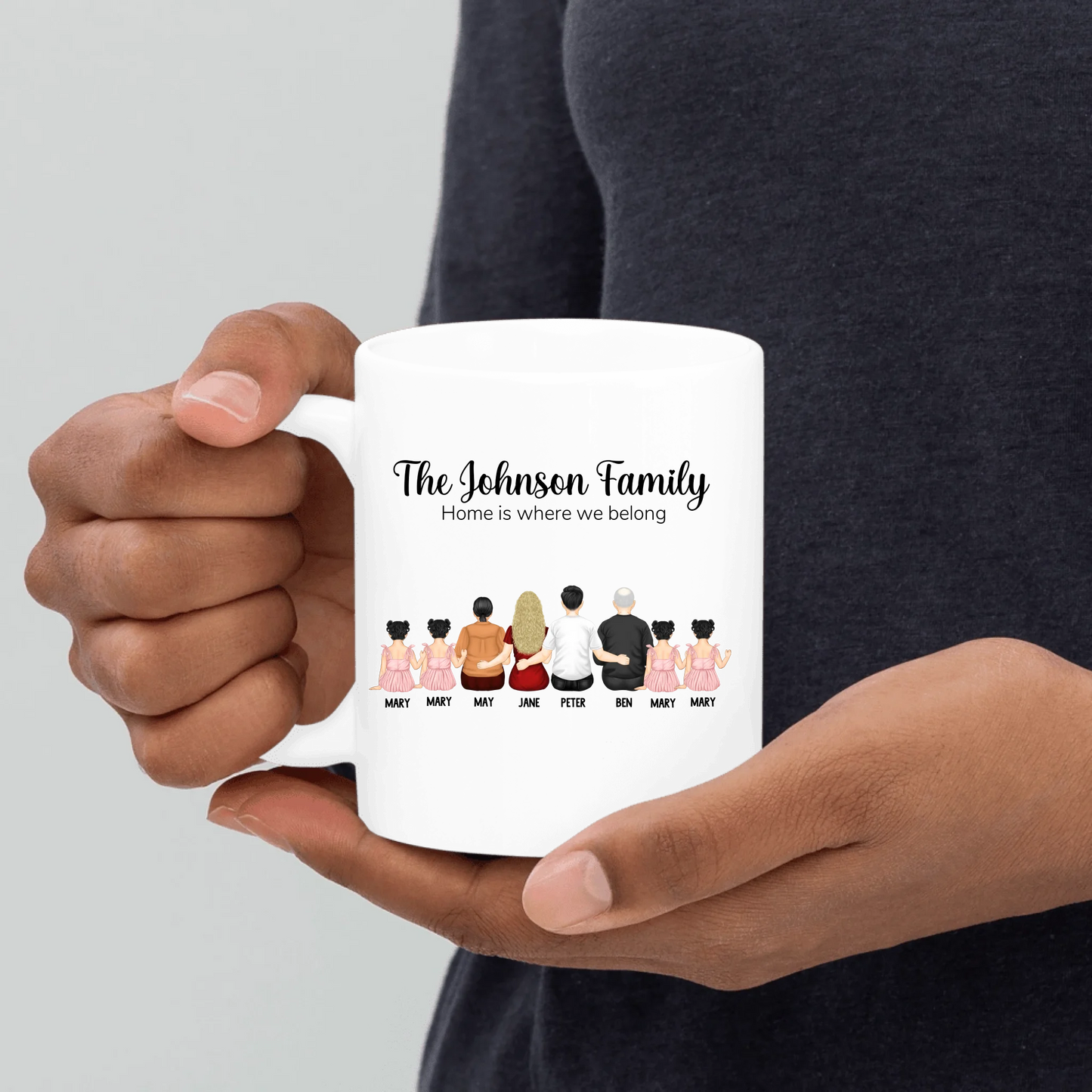Grandparent Family Tree Mug