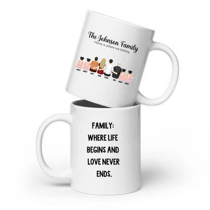 Grandparent Family Tree Mug