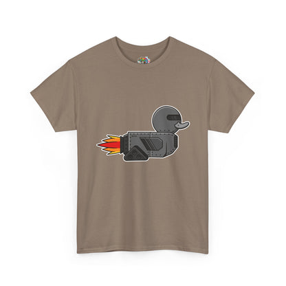 Unisex Heavy Cotton Tee (Robot Duck)