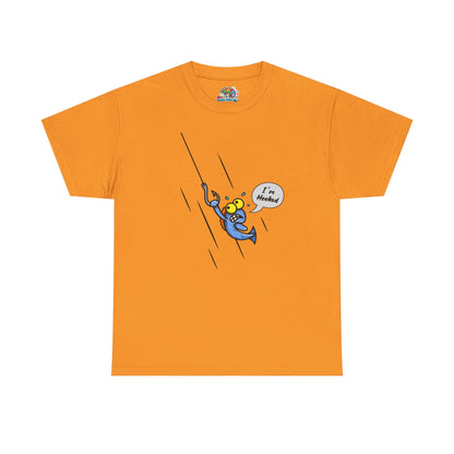 Unisex Heavy Cotton Tee (Fishing Hooked)