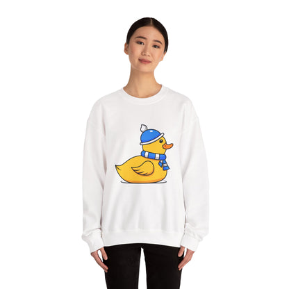 Unisex Heavy Blend™ Crewneck Sweatshirt (Chilly Duck)
