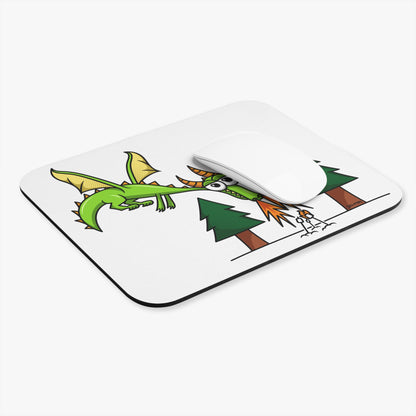 Mouse Pad (Flaming Dragon)