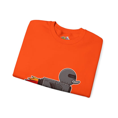 Unisex Heavy Blend™ Crewneck Sweatshirt (Robot Duck)