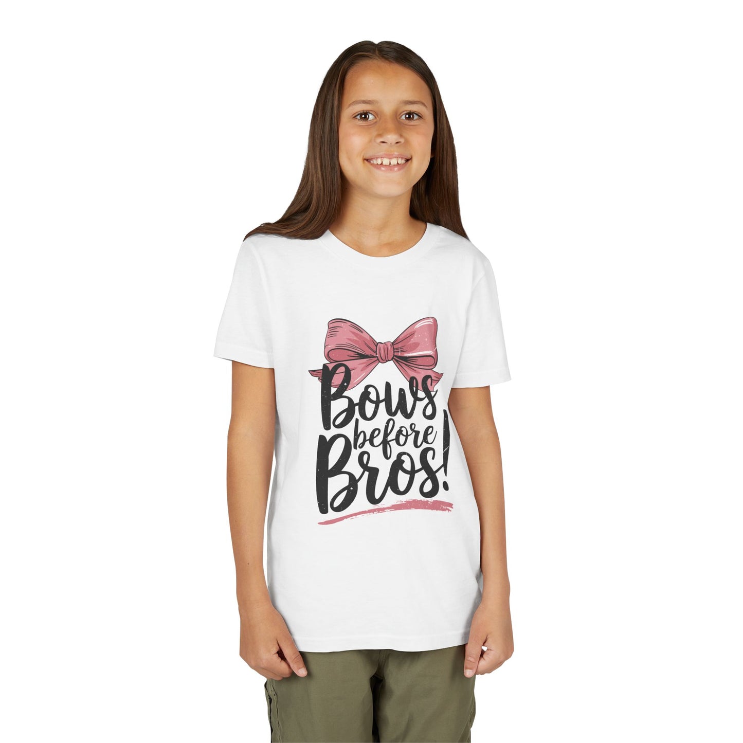 Youth Short Sleeve Tee (Bow before Bros)