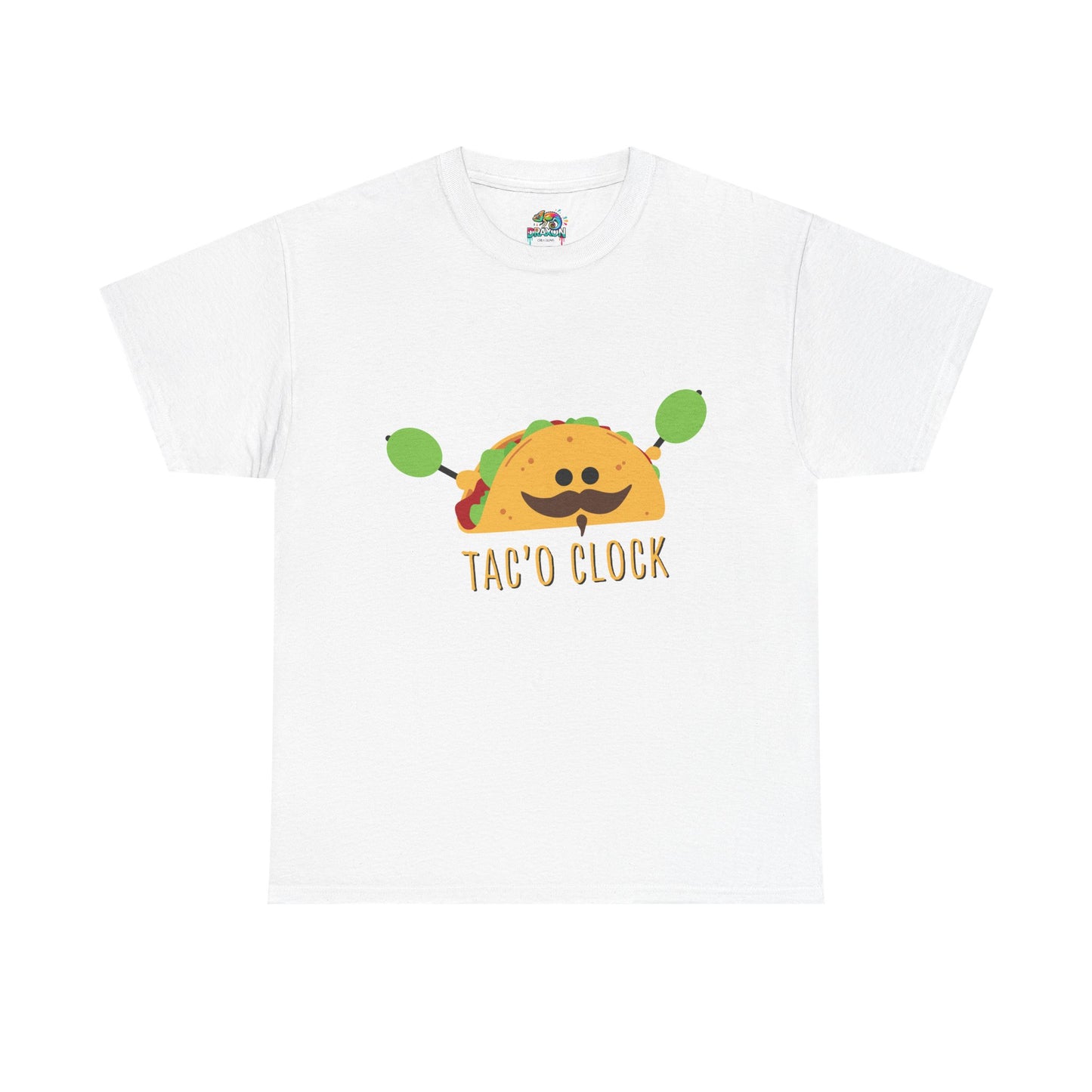 Unisex Heavy Cotton Tee (Tac'O Clock)