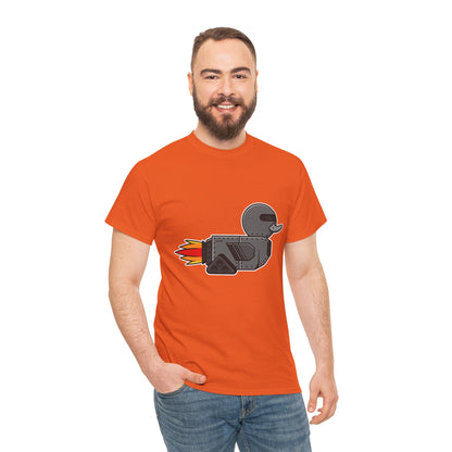 Unisex Heavy Cotton Tee (Robot Duck)