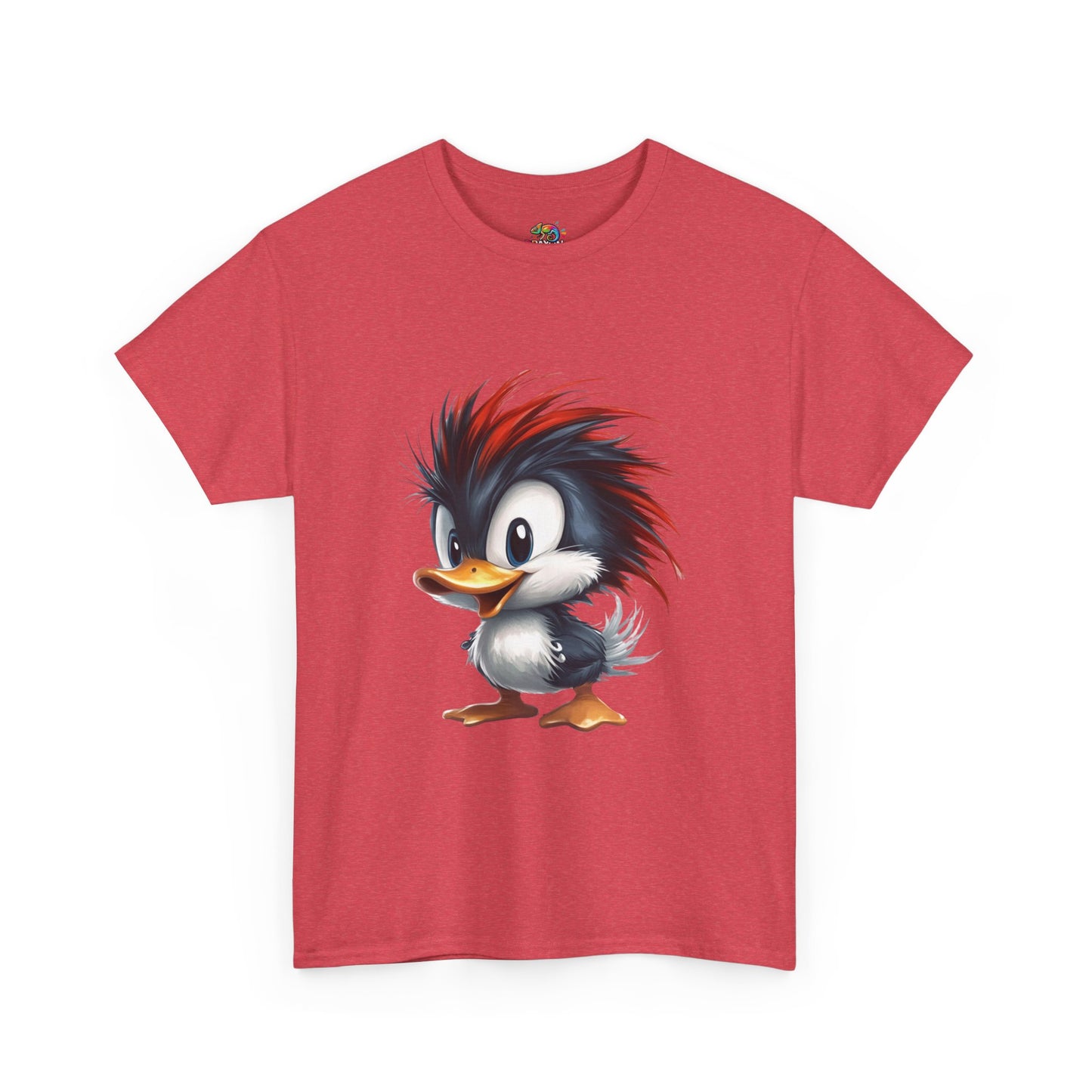 Unisex Heavy Cotton Tee (Red Hair Duck)