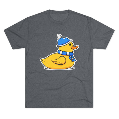Unisex Tri-Blend Crew Tee (Chilly Duck)